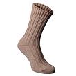 Alpaka-Socken hellbraun 35-38