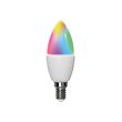 LED-Leuchtmittel Smart Home kerzenförmig E14 4,9 W