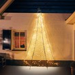LED-Wand-Weihnachtsbaum H 200