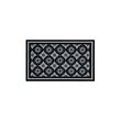 Kchenmatte Kitchen Tiles black 120x75