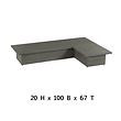 Loungetisch La Villa stone grey