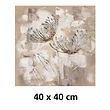 Bild Chrysanthemen silber 40x40