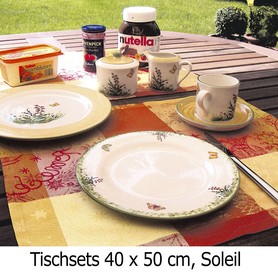 Tischset Mille Couleurs Soleil, 4 Stück