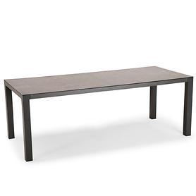 Alu-Tisch rechteckig anthrazit 210x90