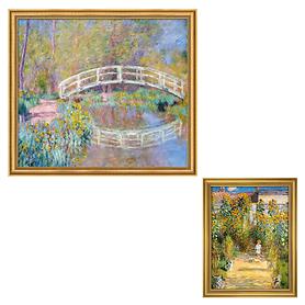 Bilder Le Jardin de Monet á Vétheuil & Brücke in Monets Garten
