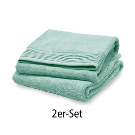 Handtuch 'Premium' 2er-Set jade