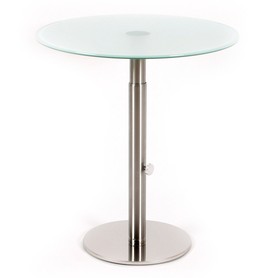 Höhenverstellbarer Tisch Loft, rund, Ø 49,5 cm