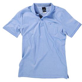 Polo-Shirt Stefan blau Gr. M