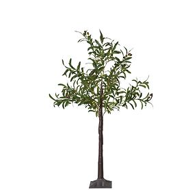 Kunst-Olivenbaum mit LED H:120 cm