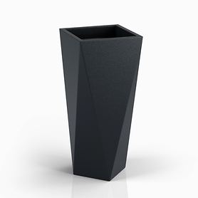 Pflanzgef Vaso 72H schwarz