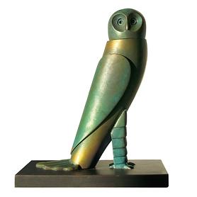 Bronze-Skulptur Kleine Eule