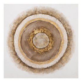 Mandala-Bild Natur 100x100 cm
