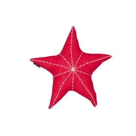 Kissen Stern inkl. Füllung, rot, 45x45cm