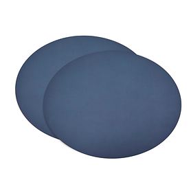 Platzset 2er-Set tableMAT oval dunkelblau