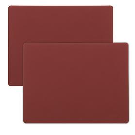 Platzset tableMAT 2er-Set rot eckig