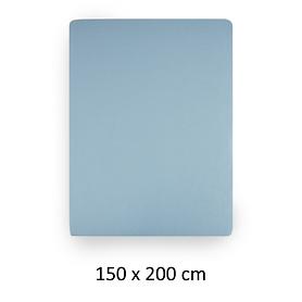 Spannbettlaken Lavara blue sky, 150 x 200 cm
