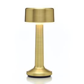 LED-Akku-Tischlampe 'Moments Cylinder' gold
