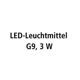 LED-Leuchtmittel G 9, 3 Watt