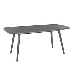 Tisch Iconic grau L 180 cm