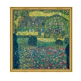 Bild 'Landhaus am Attersee' Gustav Klimt