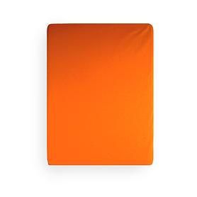 Spannbettlaken orange 190 x 200 cm