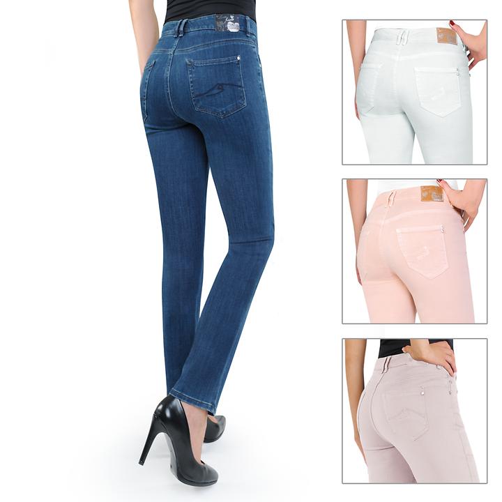 Elastische 5-Pocket Slim-Fit Jeans