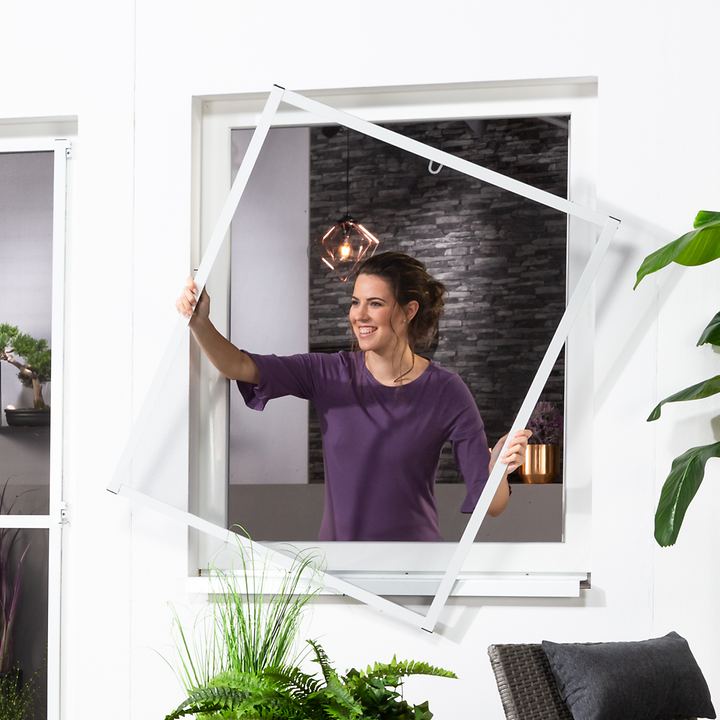 Alu-Fenster- & Türen-Bausatz Fliegenschutz Master Slim