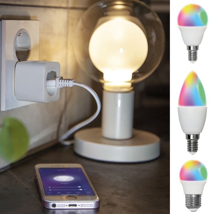LED-Leuchtmittel & Netzstecker Smart Home