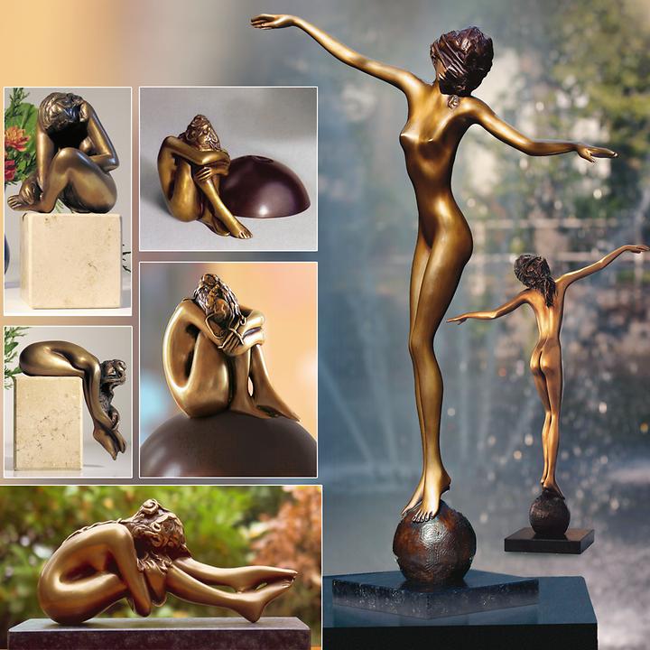 Bronze-Skulpturen von Bruno Bruni