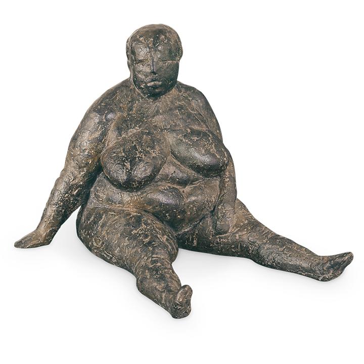 Skulptur Sitzende von Anette Mürdter